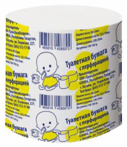 Туалетная бумага с перфорацией